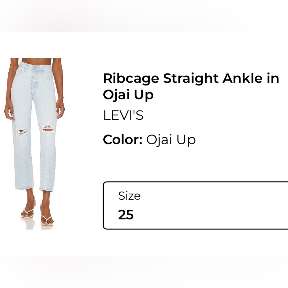 Levi's Women's Ribcage Ankle Jeans - Light Blue